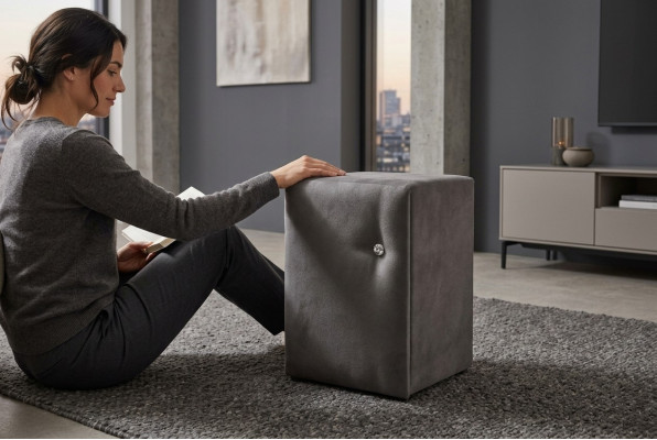 Diseño textil de muebles de tela para mesitas de noche y cómodas, consolas de dormitorio.