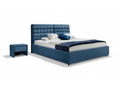 Cama de lujo con somier tapizado diseño cama de hotel dormitorio muebles doble