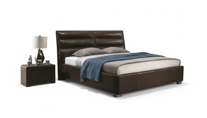 Muebles de lujo modernos camas marco de cama dormitorio diseño 160x200 nuevo.
