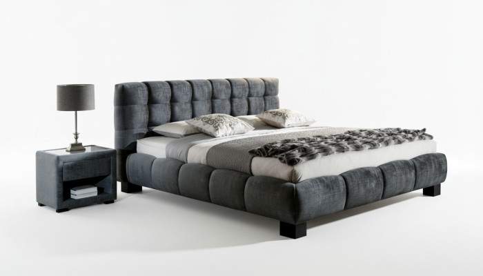 Cama de lujo para dormitorio, camas clásicas, muebles modernos, marco de cama nuevo