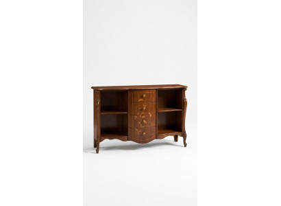 Muebles de sala de estar Estilo barroco clásico Cómoda Librero Cómoda de madera