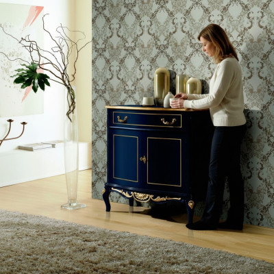 Muebles Estilo Clásico Cómoda Credenza Armario Lujo Italiano