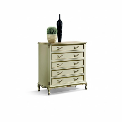 Muebles de lujo italianos para sala de estar, cómoda de estilo clásico barroco.