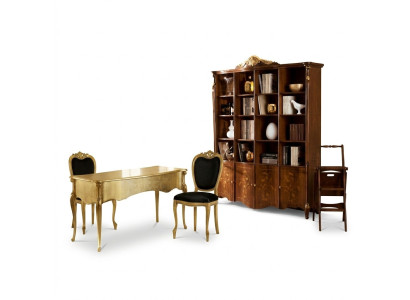 Muebles Estilo Clásico Librería Diseño Armario de Lujo Muebles de Italia