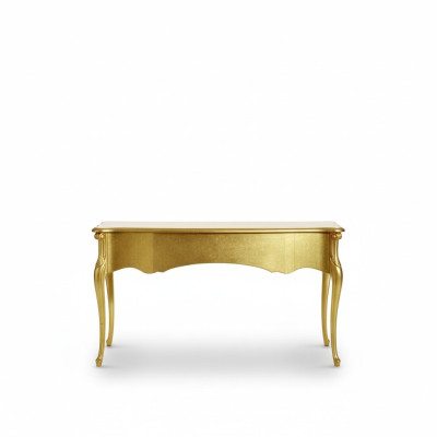 Muebles de diseño Mesa de oro Madera Sala de estar Mesa Muebles de lujo italianos