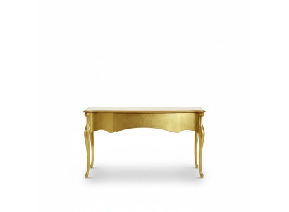 Muebles de diseño Mesa de oro Madera Sala de estar Mesa Muebles de lujo italianos