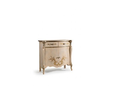 Muebles de lujo de madera estilo barroco blanco gabinete cómoda armarios diseñador.