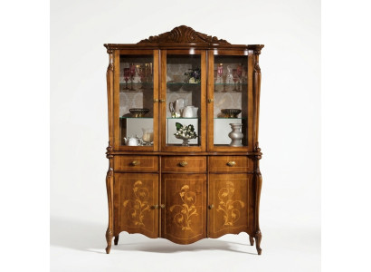 Muebles de lujo de madera, estilo armario, aparador, vitrina, diseño de muebles italiano, nuevo.