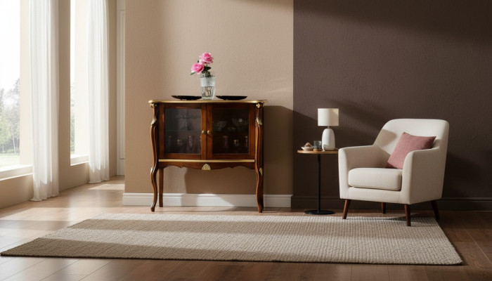 Muebles Estilo clásico Vitrina Armarios de sala de estar Diseño de lujo Muebles italianos Nuevos