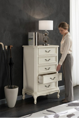 Estilo de diseño Comoda clásica Dormitorio Madera Muebles italianos Aparador
