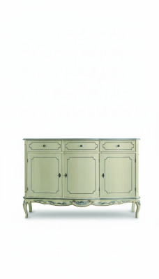 Diseño de muebles Estilo Clásico Cómoda Blanca Cómoda de madera italiana