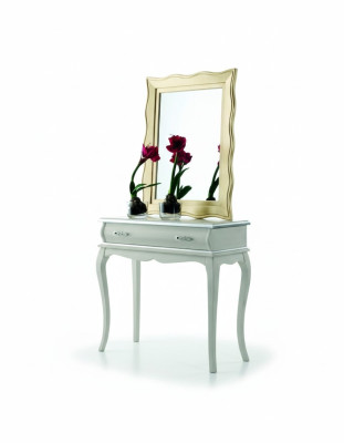 Muebles de estilo barroco, mesa consola, mesa de pared, mesa, cómoda clásica