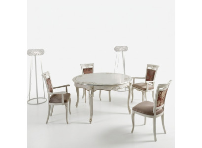 Muebles italianos mesa de comedor madera mesa de lujo diseño mesas comedor 140x79cm
