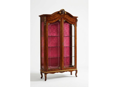 Vitrina mueble de madera armarios de vidrio. Muebles- de aparador rejilla de ariete italiana.