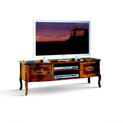 Mesa de TV RTV armario mesa sala de estar mueble barroco de madera