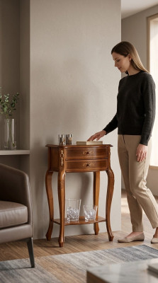 Mesa de consola Muebles italianos Mesa auxiliar Mesa de diseñador Mesa de sala de estar