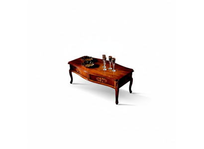 Madera Muebles italianos Estilo barroco Marrón Mesa de centro Mesa de sala Nueva