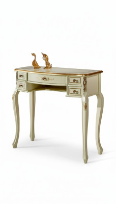 Diseño de muebles de lujo Secretario de estilo antiguo de mesa de barroco de madera de muebles italianos nuevos.