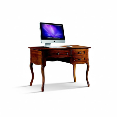 Escritorio de lujo italiano de madera clásica estilo muebles de oficina.