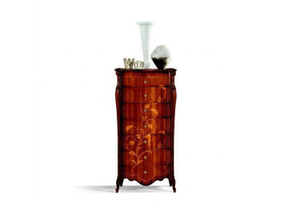 Muebles italianos de estilo barroco de lujo, cómoda, armario, armarios de diseñador.