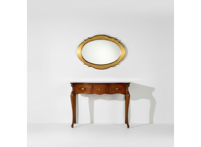 Muebles estilo barroco consola espejo madera mesas italianas grupo.