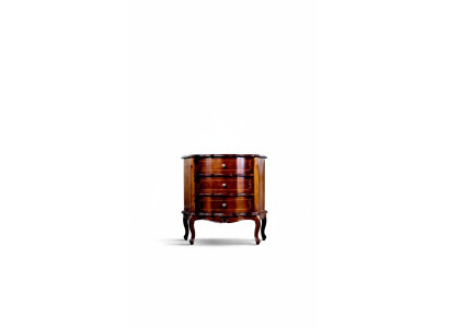 Muebles italianos diseñan cómoda armario marrón muebles de lujo de madera estilo barroco