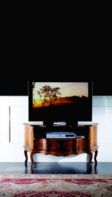 Mueble de RTV italiano Aparador Mueble de TV Sala de estar de madera