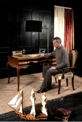 Muebles de madera de lujo clásico italiano estilo de muebles de oficina de escritorio