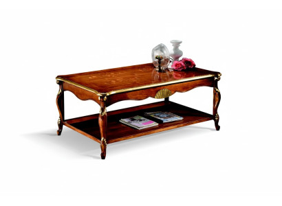 Diseño Madera Muebles Italianos Estilo Barroco Marrón Mesa de Centro Mesa de Sala de Estar Nuevo