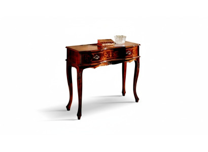 Madera Mesa de consola de muebles italianos marrón Muebles Estilo barroco Diseño de consolas