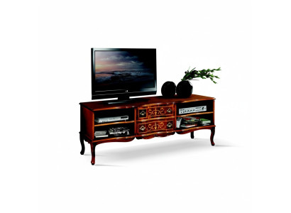 Muebles italianos de madera Aparador de TV Bajo TV Armario Largo de Sala de Estar