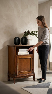 Cómoda de lujo, aparador, mesa auxiliar, diseño de muebles italianos, muebles barrocos de madera, nuevos.