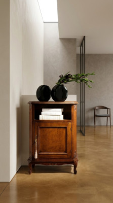 Cómoda de lujo, aparador, mesa auxiliar, diseño de muebles italianos, muebles barrocos de madera, nuevos.