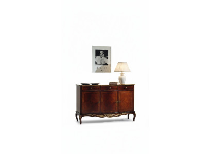 Envíe muebles italianos de lujo de madera.
