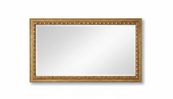 Diseño de espejo dorado de lujo xxl, espejo de pared con marco de madera estilo barroco italiano nuevo.