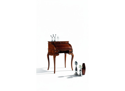 Muebles de oficina de madera de lujo con diseño de mesa secreter de lujo.