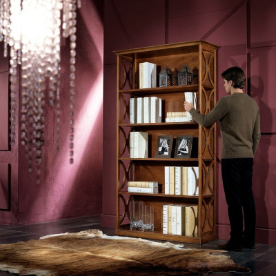 Muebles Estilo clásico Librero Armario Mobiliario italiano Estilo barroco