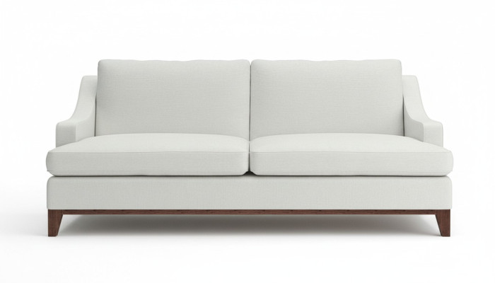 Sofá beige con botones Estilo americano Sofá Tapizado Asiento Sofás Sofás Lujo Nuevo