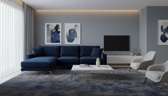 Sofá Loft de lujo, sofá esquinero, muebles de sala modernos, sofás esquineros de terciopelo.