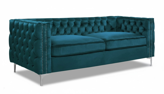turquesa chesterfield sofá de lujo en terciopelo tela sofás juego de sofás botones tapizado nuevo