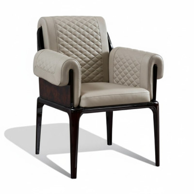 Silla Nueva Muebles de Diseño Creativo Moderno de Lujo Sillas de Comedor de Madera Cuero