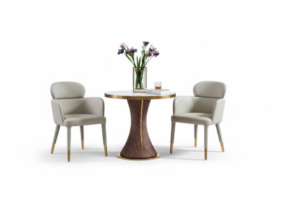 Mesa de café de mármol blanco nueva mesa auxiliar de diseño moderno muebles de lujo