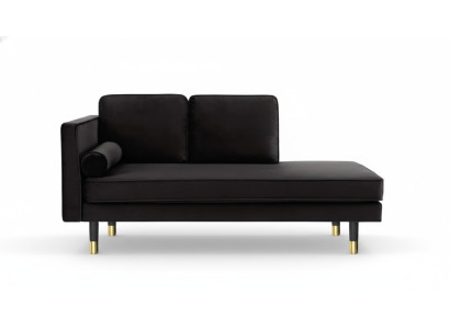 Chaiselongue creativo Muebles nuevos Sala de estar Diseño moderno Negro sofá