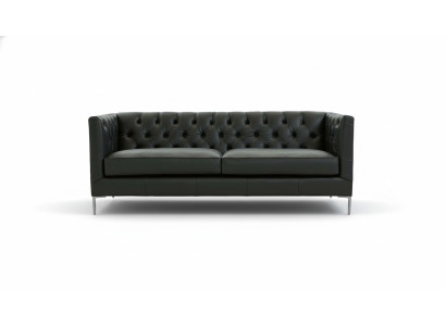 Establecimiento Sala de estar Sofá Diseño Sofás Negro Estilo italiano Muebles Tela