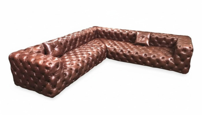 Sofá esquinero Sofá Sofá Conjunto de salón Sofá esquinero Sofás Chesterfield Muebles