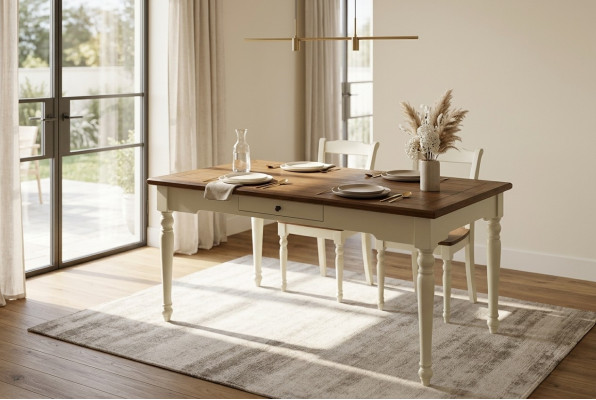 Mesa mesa de comedor mesa de madera xxl mesa de conferencia mesas de comedor estilo rústico de madera