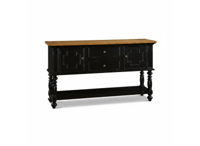 Cómoda Aparador Consola Madera Armario Perchero Credenza Muebles Diseño Negro