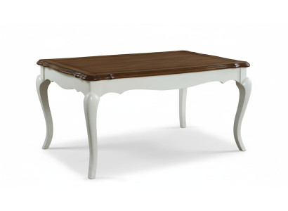 Mesa de comedor clásica Muebles de comedor de madera real Estilo rústico de mesa nuevo