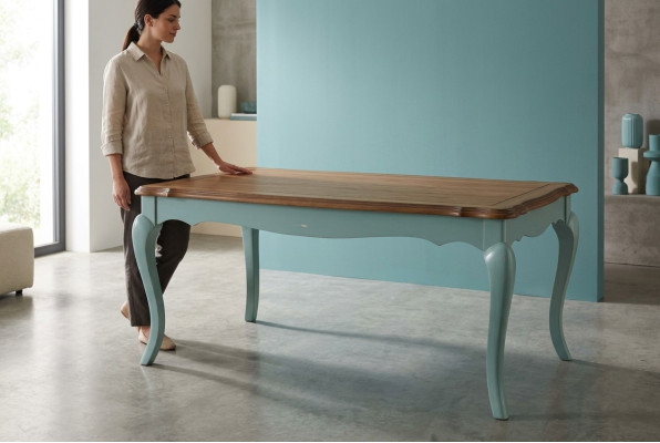 Mesa de comedor real, mesa clásica, mesas de madera, mesa de comedor americana.