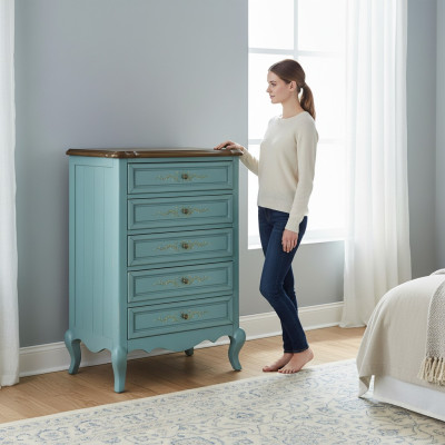 Cómoda armario Muebles de diseñador Elegante cómoda Decoración Aparador Buffet